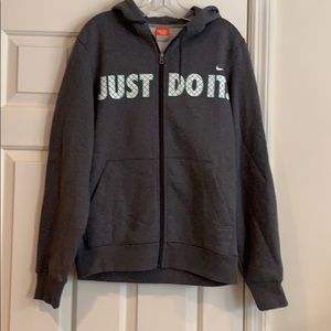 Nike hoodie zip sweat shirt